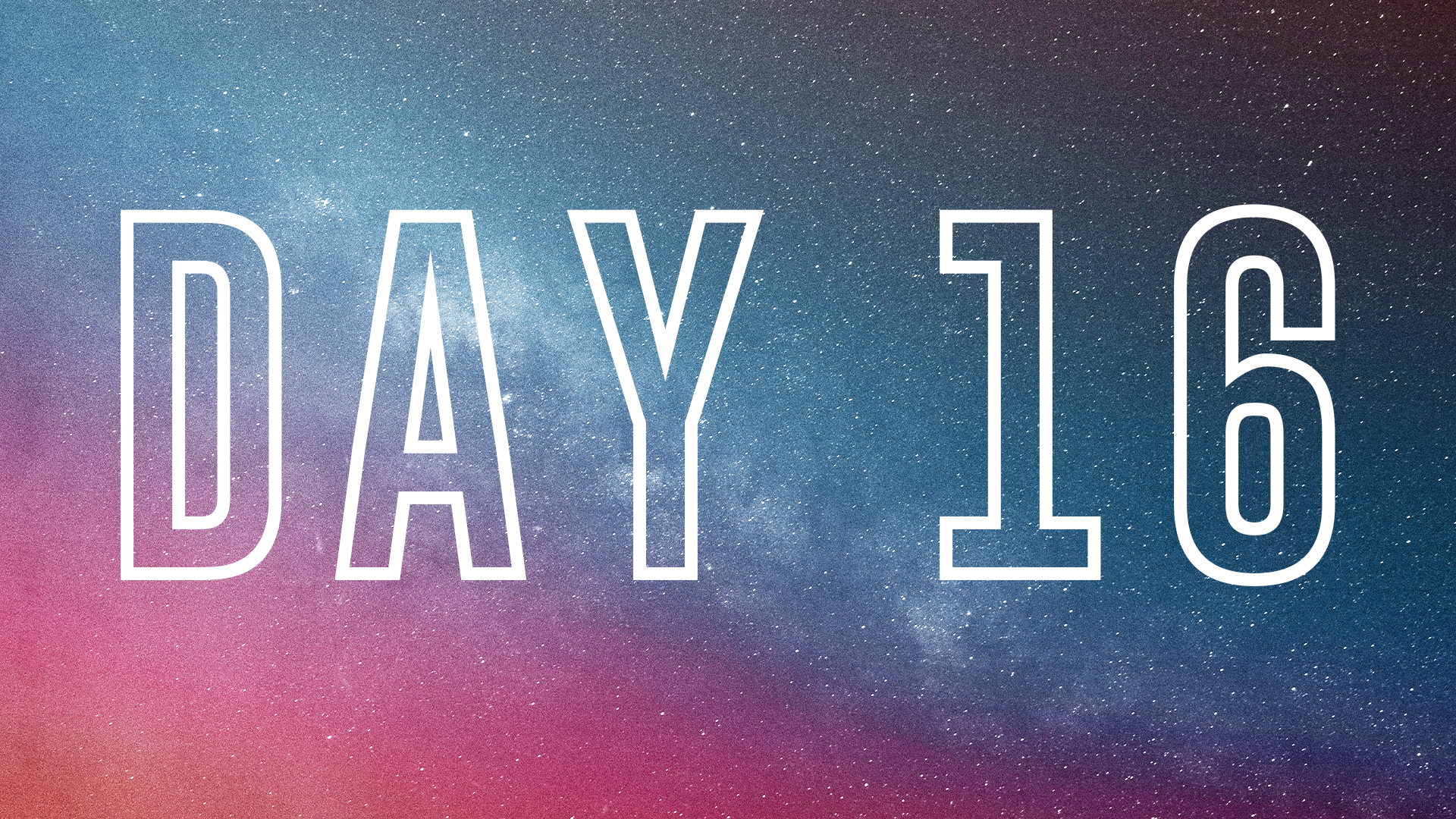 Wave Conference Devotional  – Day 16